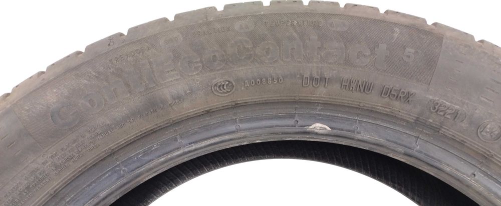 4x 165/60 R15 Continental EC5 opony letnie 6 mm / 3221 montaż kurier