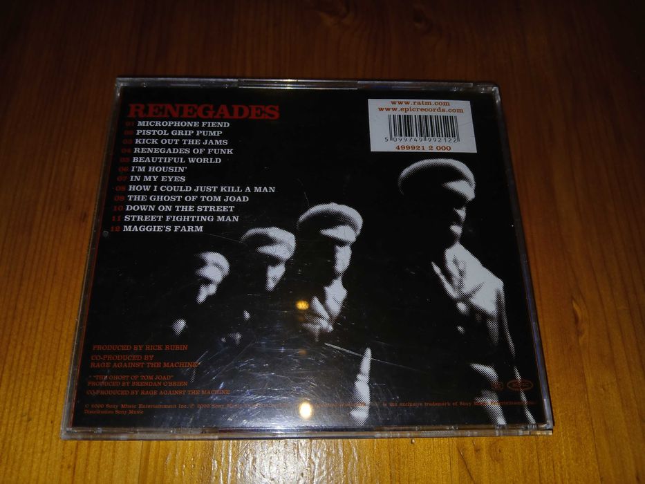 Rage Against The Machine Renegades