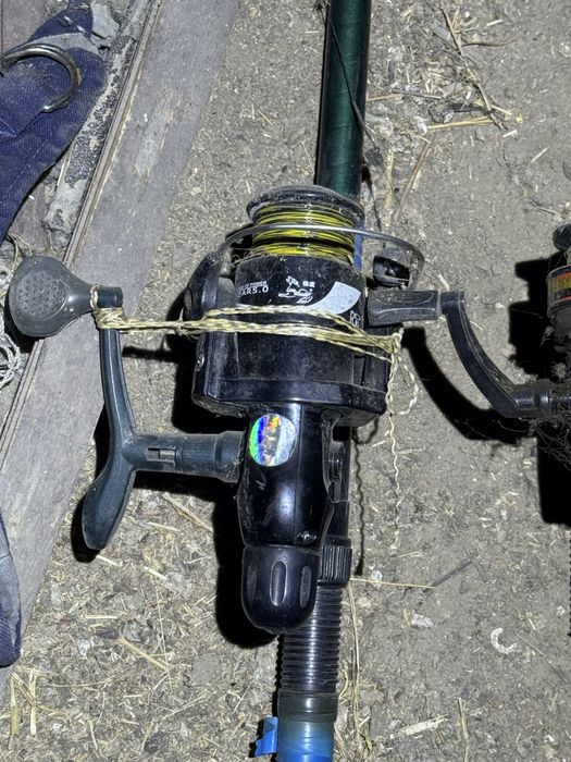 Весла удочка спінінг катушка спінінги