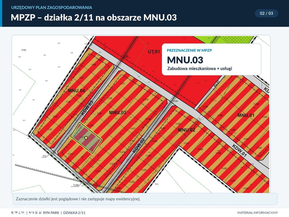 Działka budowlana 1034 m² nad Jeziorem Ryńskim | Media | Bezpośrednio - Widok 2