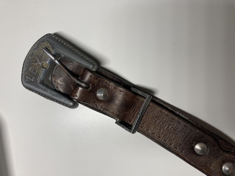 Вінтажний шкіряний ремінь LEVI’S