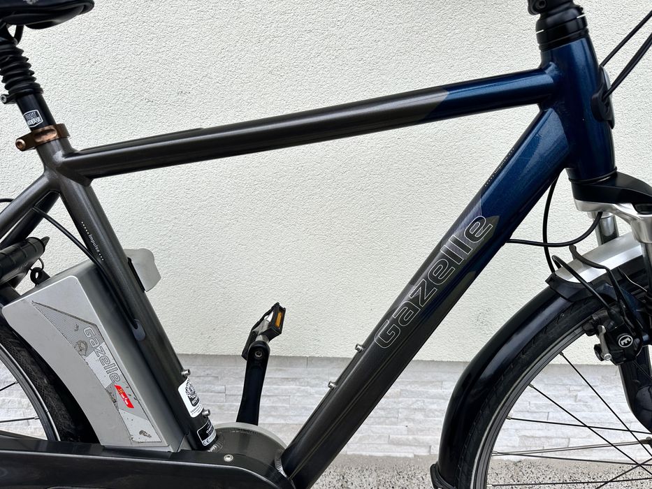Rower GAZELLE - wsp elektryczne Impulse, koła 28, 2x amor, Nexus 8b