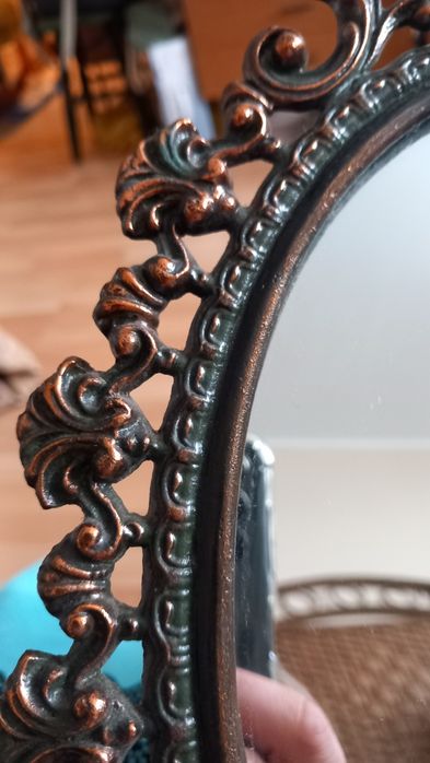 Lustro ścienne z 1999 r z cccr 32x22 cm