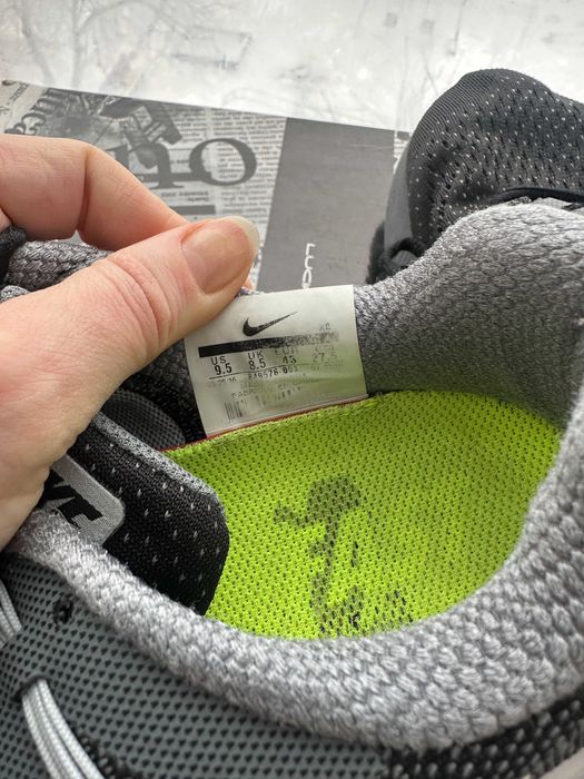 Nike Air Zoom Structure 20 'Black' чоловічі кросівки р. 43