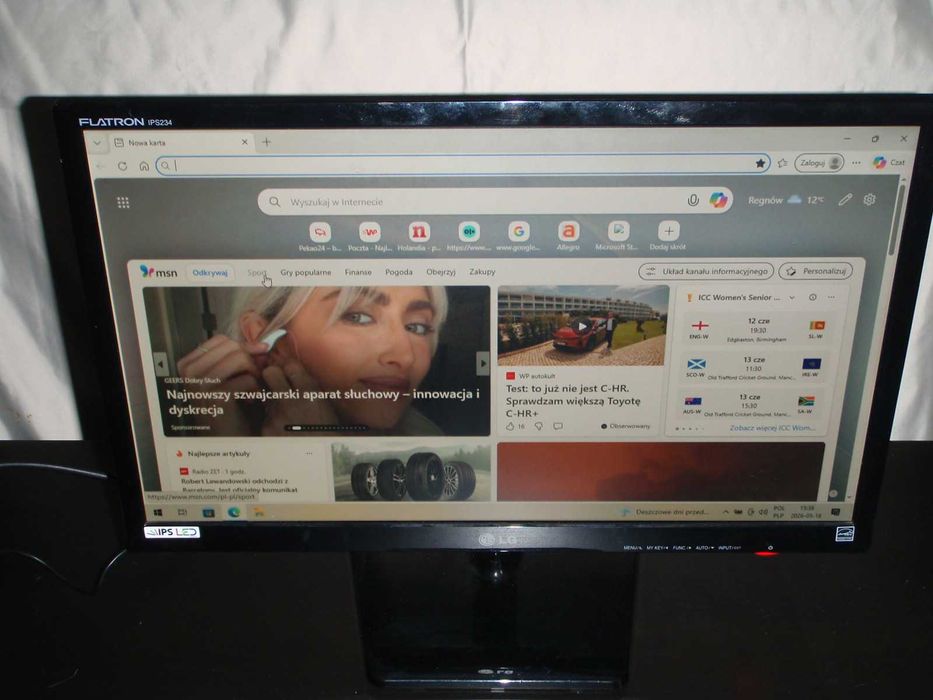 Monitor LG IPS234V 23" LED 1920x1080 IPS HDMI