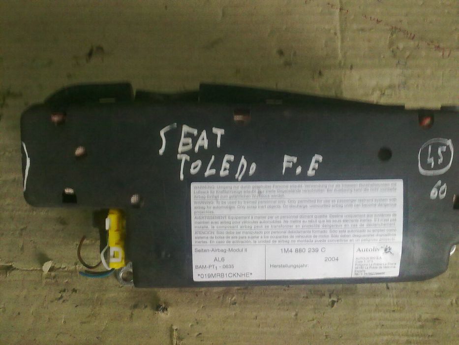 Airbag banco esquerdo SEAT Leon (1M1)