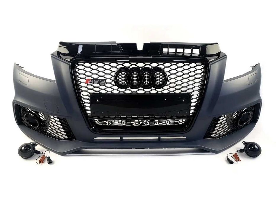 Передний бампер в стиле RS  Audi А3 8P 2008-2012год.