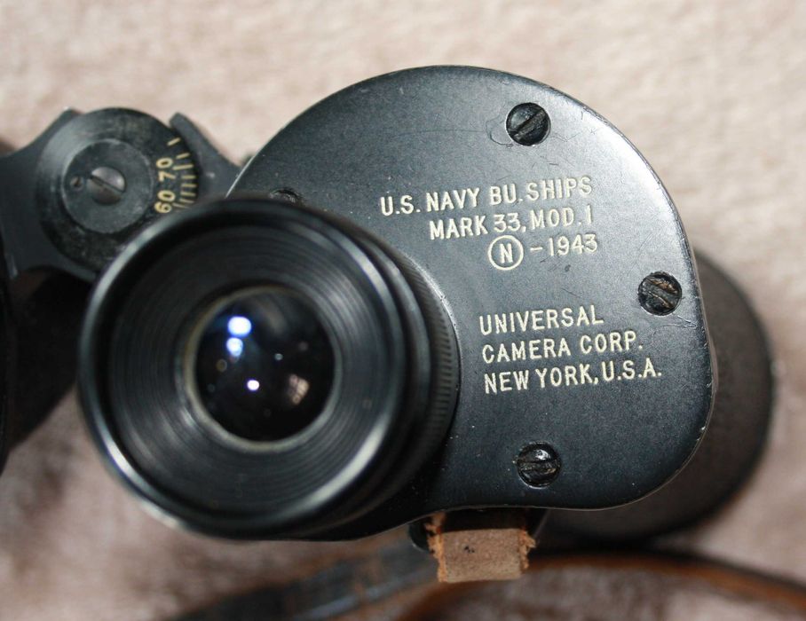Бінокль (6 x 30) ВМФ США, U.S.Navy BU.Ships Mark 33, Mod.1, 1943 року.