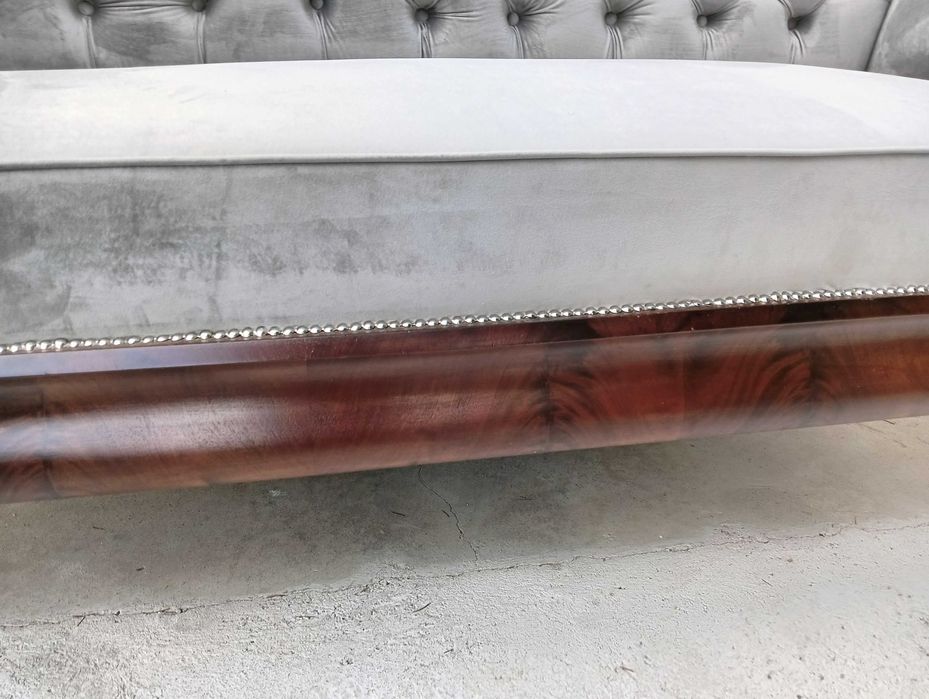 Kanapa sofa Biedermeier antyk po renowacji