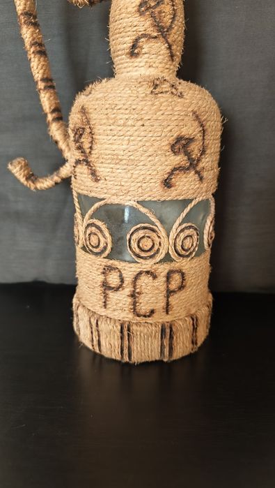 Garrafa decorativa artesanal do Partido Comunista Português(PCP)