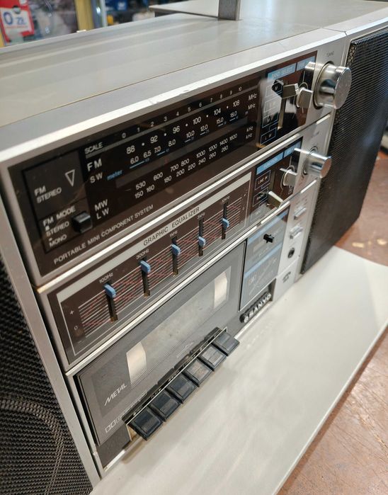 Boombox / Ghettoblaster SANYO C30 | Stan BDB | Wszystko sprawne | OKAZJA!