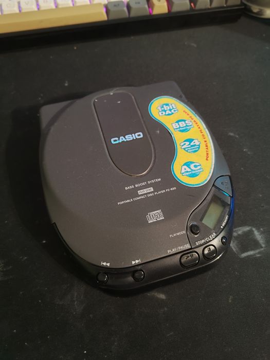 Discman casio pz-830 1-bit dac | BBS | pamięć |
