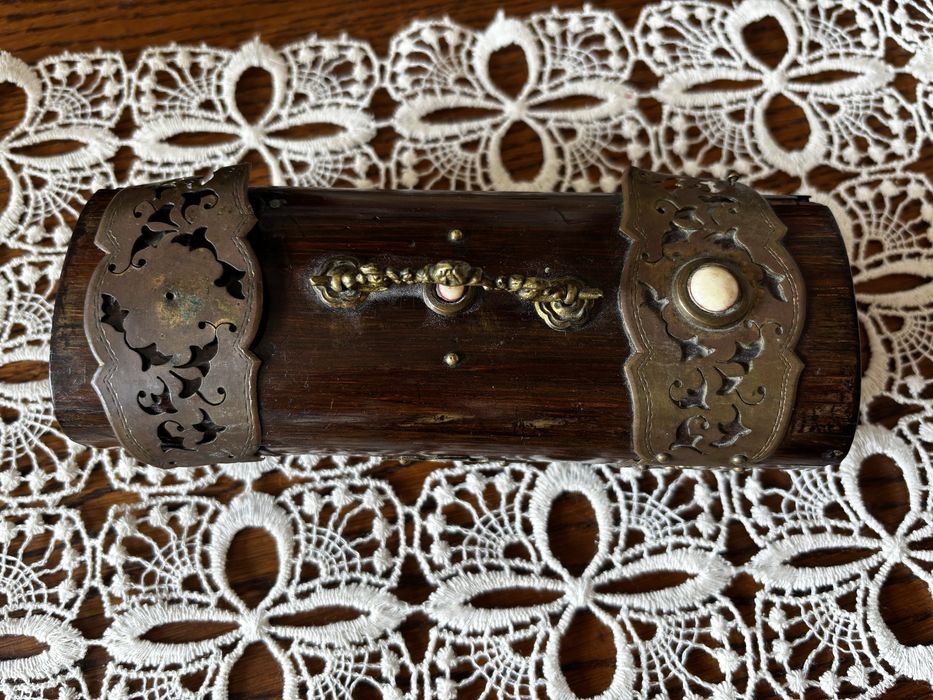 Szkatuła, etui Biedermeier XIX wiek