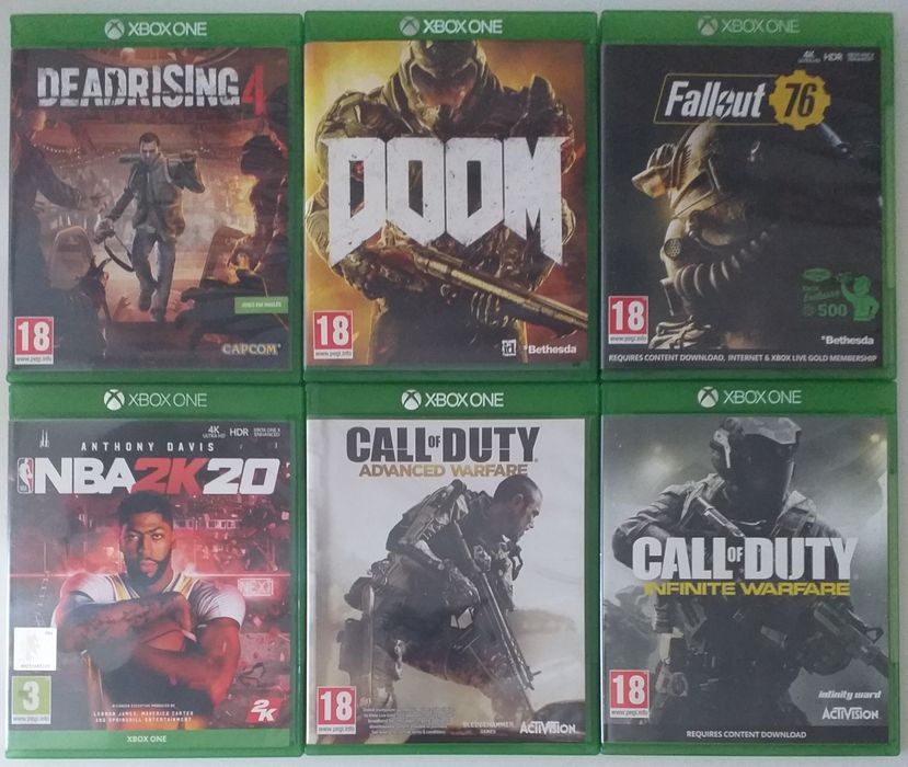 Jogos XBOX ONE / SERIES X (11 Títulos Disponíveis)
