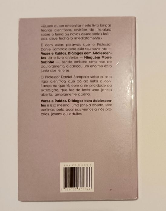Daniel Sampaio, Vozes e Ruídos-Diálogos  Com Adolescentes