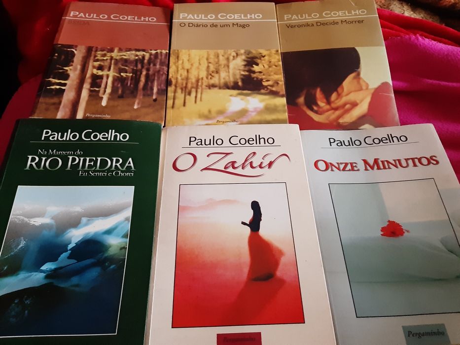 Livros Paulo Coelho Agatha Christie e outros autores