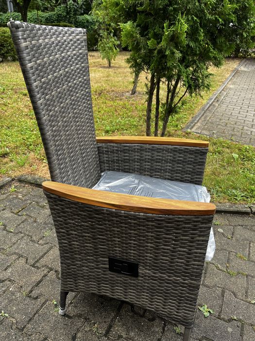 Komplet 5 foteli ogrodowych technorattan