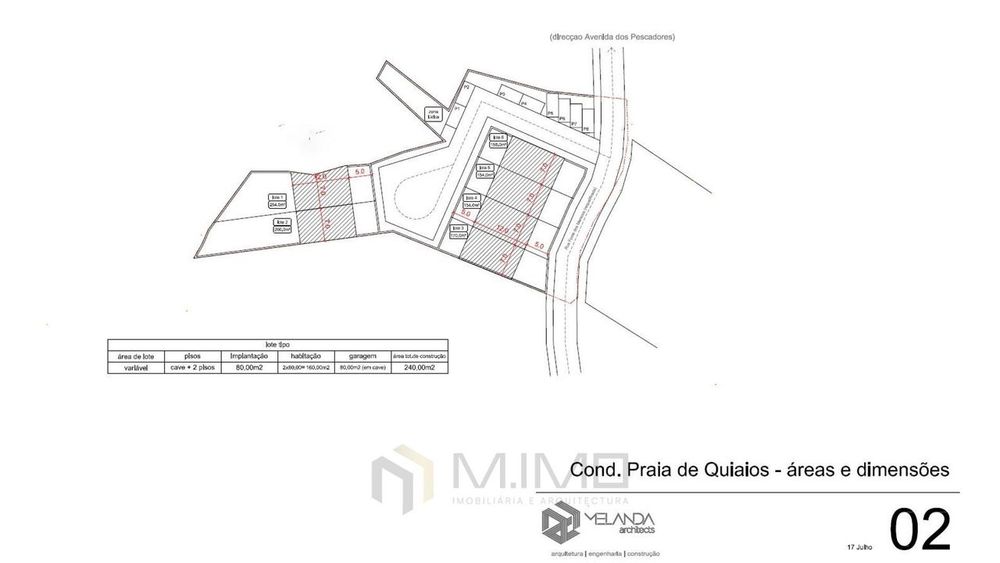 Terreno de 2.600 m² na Praia Quiaios