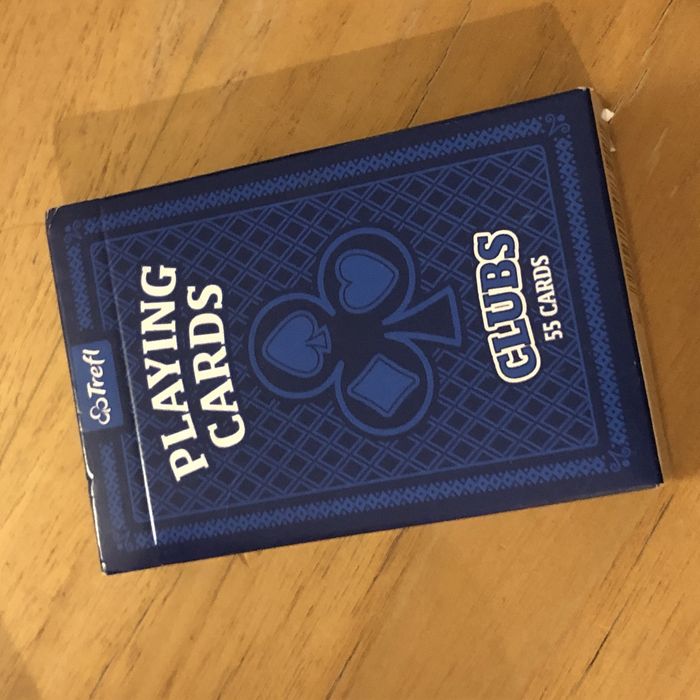 Trefl Playing Cards Clubs 55 kart do gry karty 09392