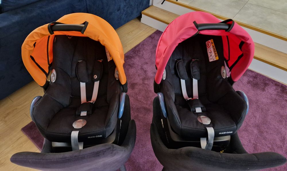 Foteliki Maxi-Cosi CabrioFix + baza FamilyFix