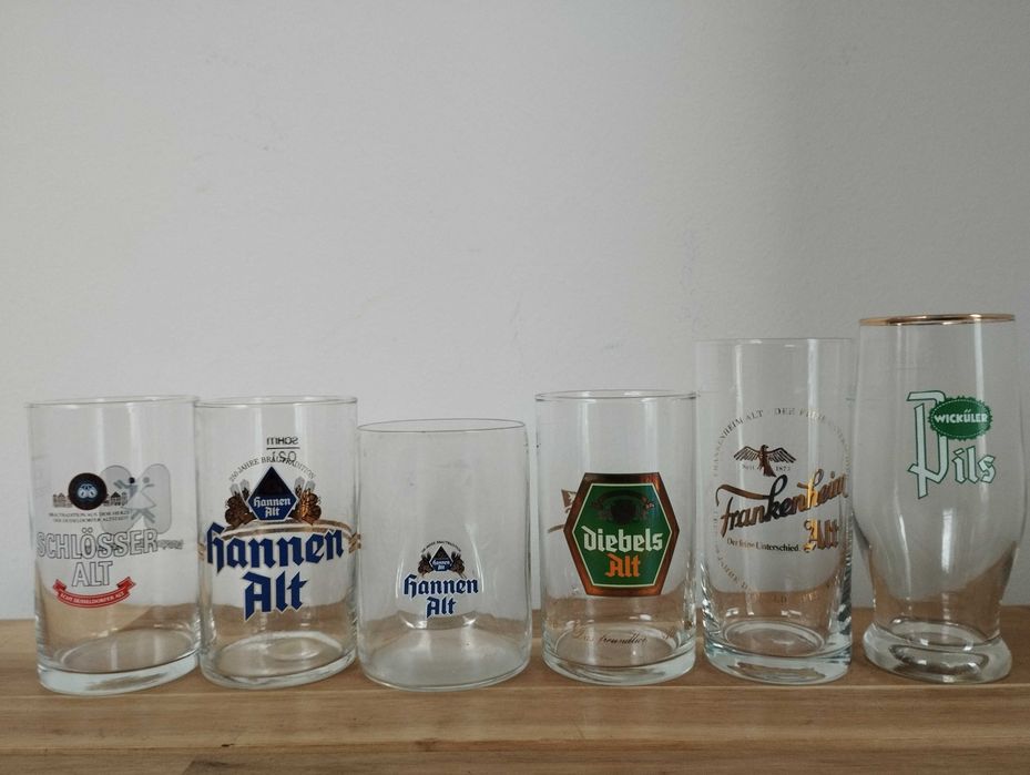 Винтажные бокалы пивные для коллекции Германия