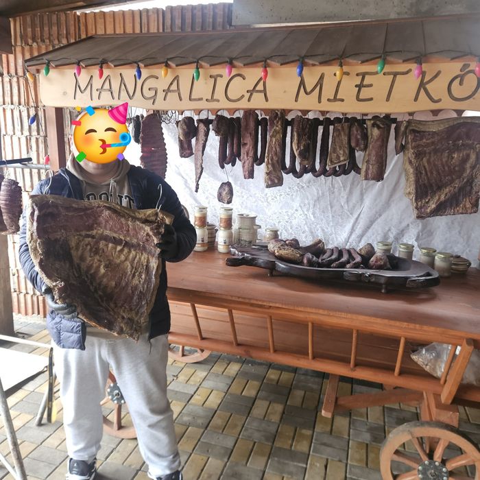 Szynka z Mangalicy