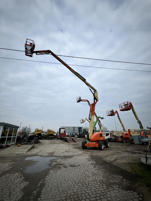 Wynajem podnosnika teleskopowego przegubowego jlg 600