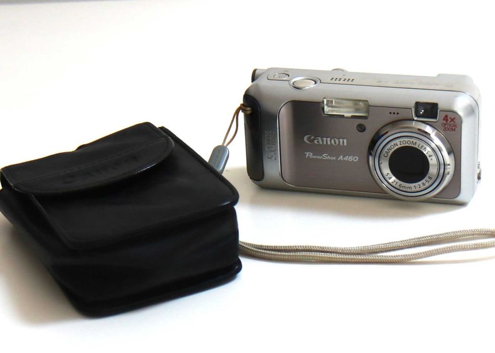 Canon PowerShot A460 máquina fotográfica digital vintage