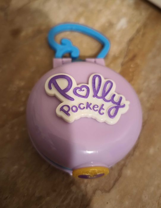 Polly Pocket medalion domek laleczka kompakt