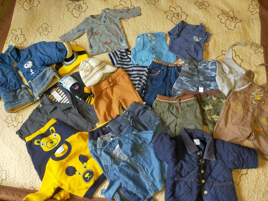 Продам лот речей на хлопчика від 0до 6 місяців 650 грн.