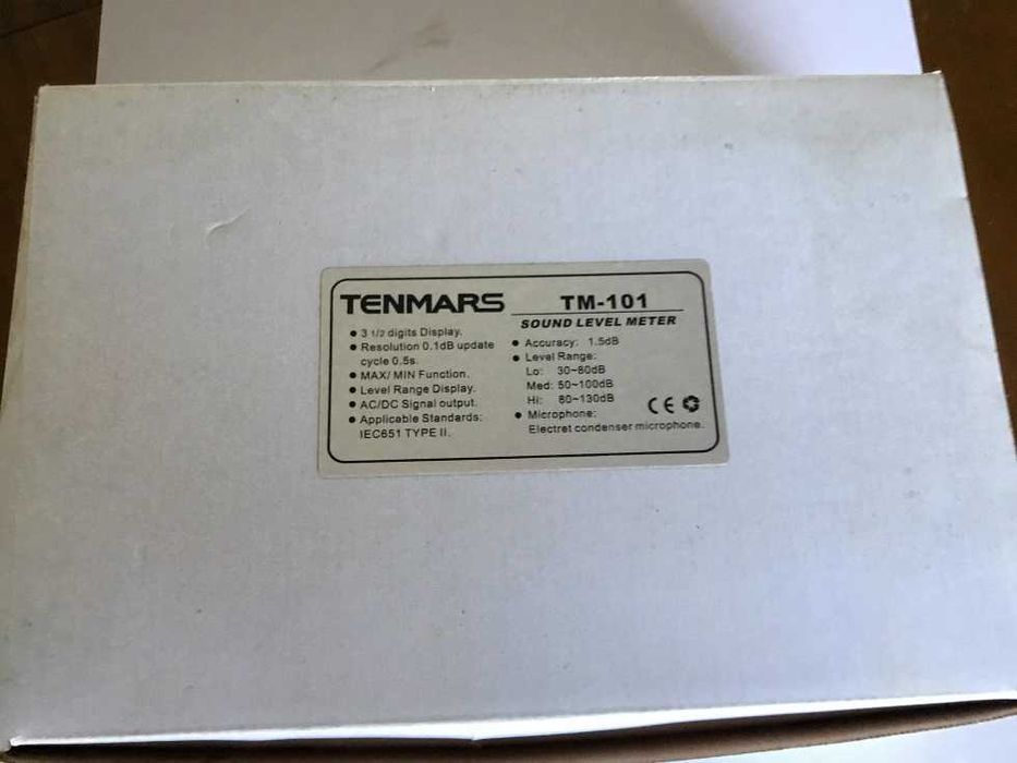 Sonómetro. Medidor de ruído.