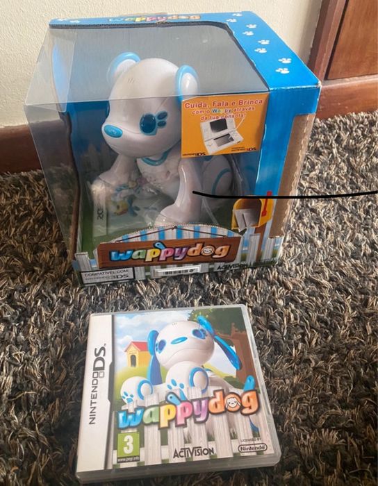 Jogo NINTENDO DS Wappy Dog + cão interativo