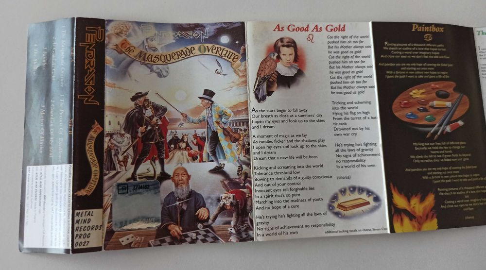 Pendragon The Masquerade Overture – rock progresywny MC 1996