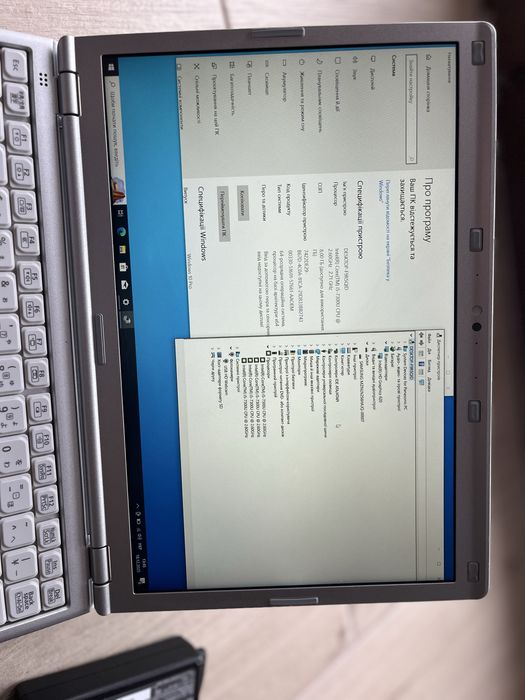 Ноутбук Panasonic Let's Note CF-SZ6/Intel i5-7g/256ssd/12'1 FHD/8гб ОП