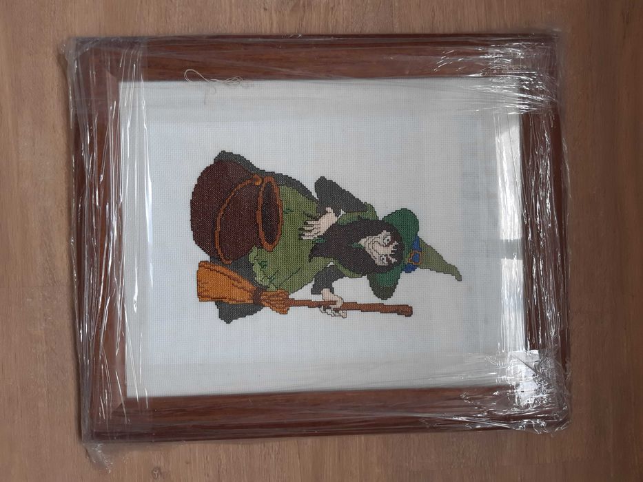 Quadros ponto de cruz e puzzle