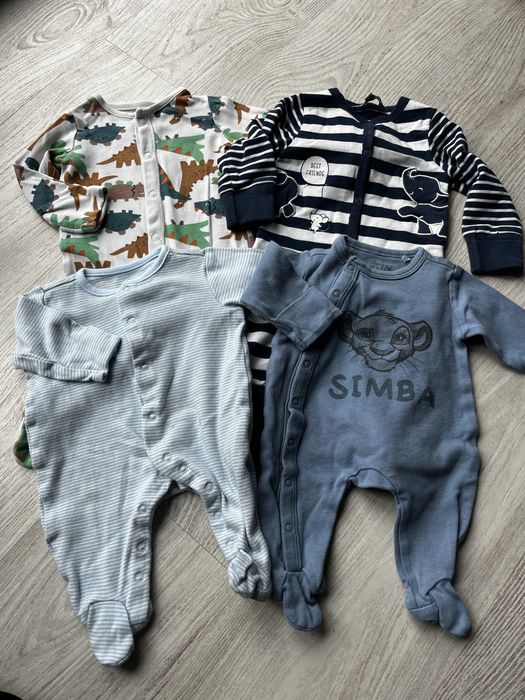 Śpiochy, pajacyki rozmiar 56-62 cm