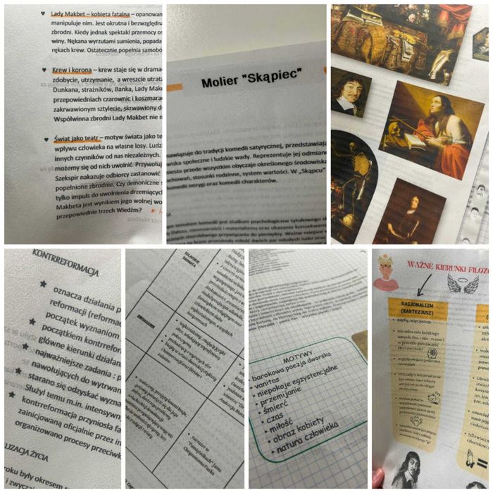 BAROK opracowanie epoki i lektur matura