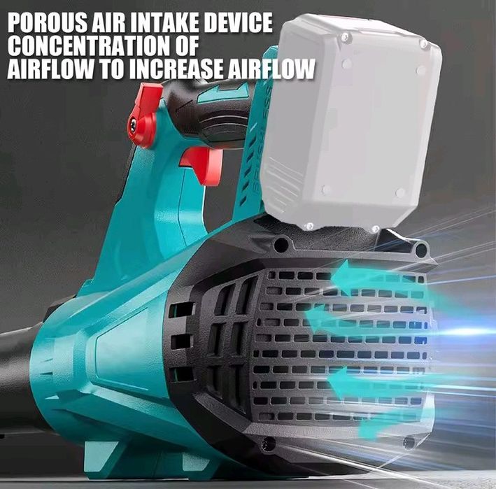 Leaf Blower with 2 Batteries, 5.5Ah64284489584771122