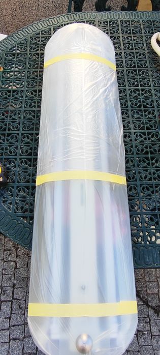 Flurecente com lâmpadas lede.