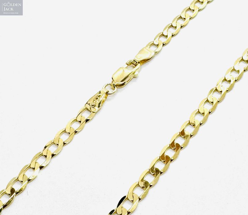 Złoty łańcuszek splot Pancerka złoto pr. 585 długość 55 cm waga 10,85g