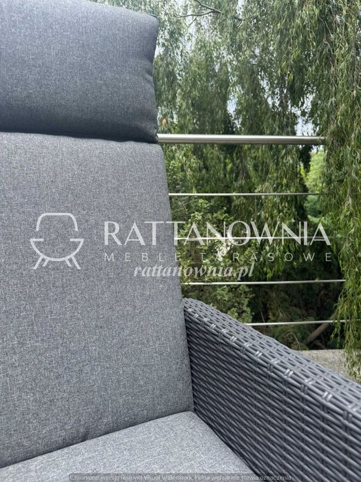 Zestaw Rozkładanych Foteli Wypoczynkowych Taras/Ogród Z Podnóżkami