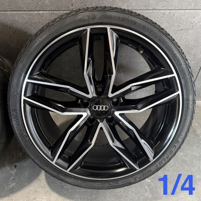 19 cali Audi A4 b9 b8 b7 A3 felgi koła komplet 5x112 ET45 8.5J 2024r
