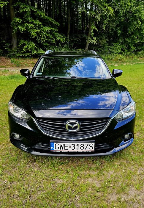 Mazda 6 czarna perła