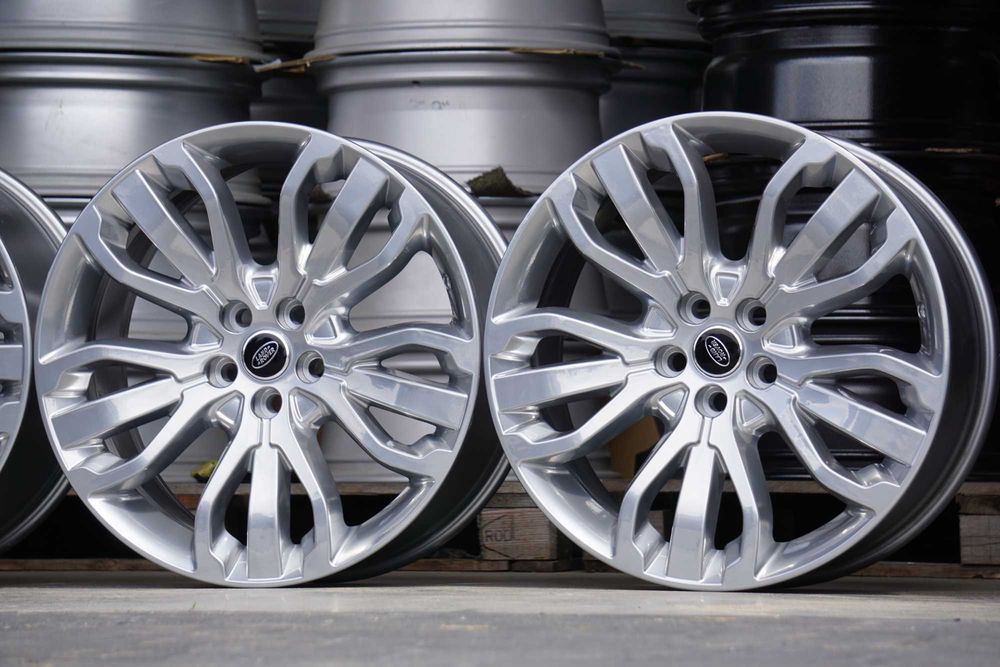 Alufelgi oryginał Land Rover 5x120 9,5Jx21 et49 efekt chromu