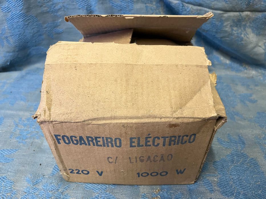 Fogareiro eléctrico novo marca CRUSSEL