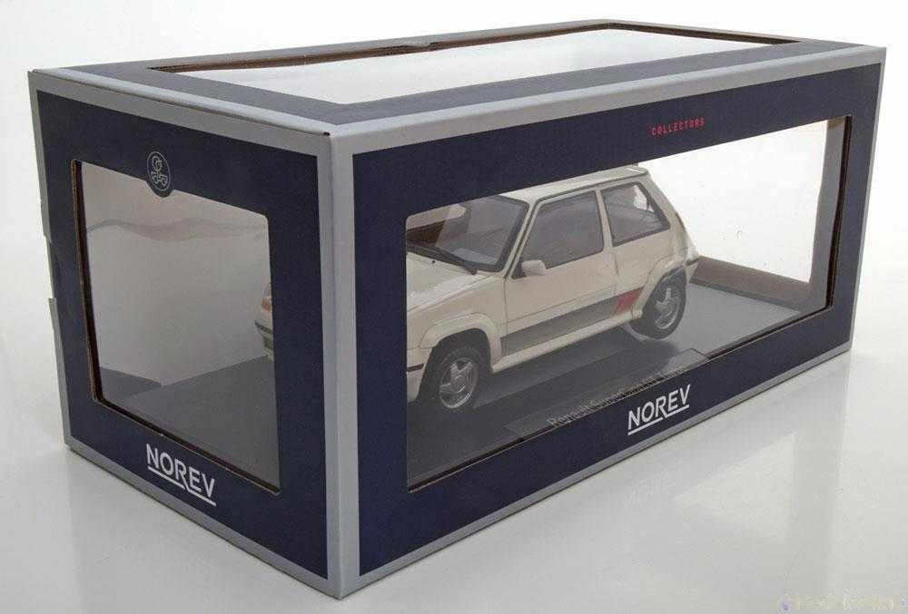 Renault Super 5 GT Turbo Phase II 1989 (white pearl) - Norev 1/18