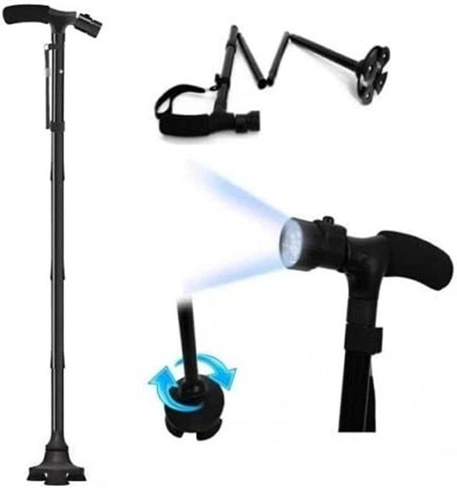 Magic Cane - składana laska ze światłem LED