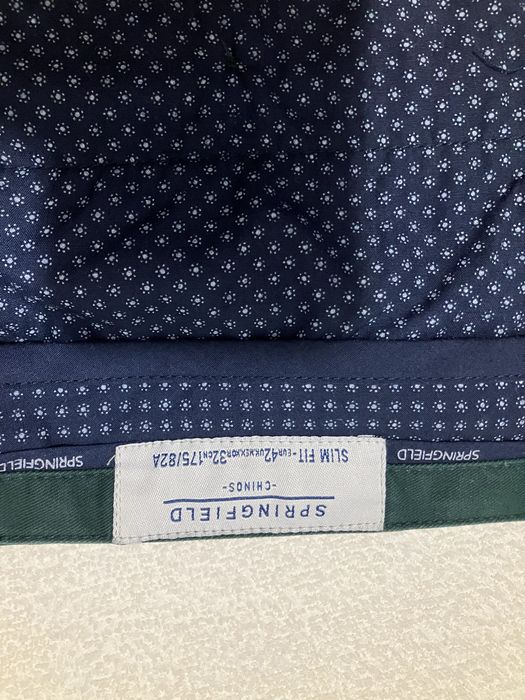 Calças Chinos - Springfield - Slim Fit - #42!