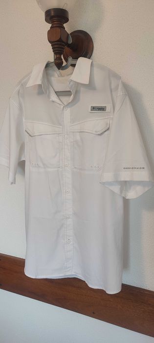 Camisa manga curta verão XL Columbia