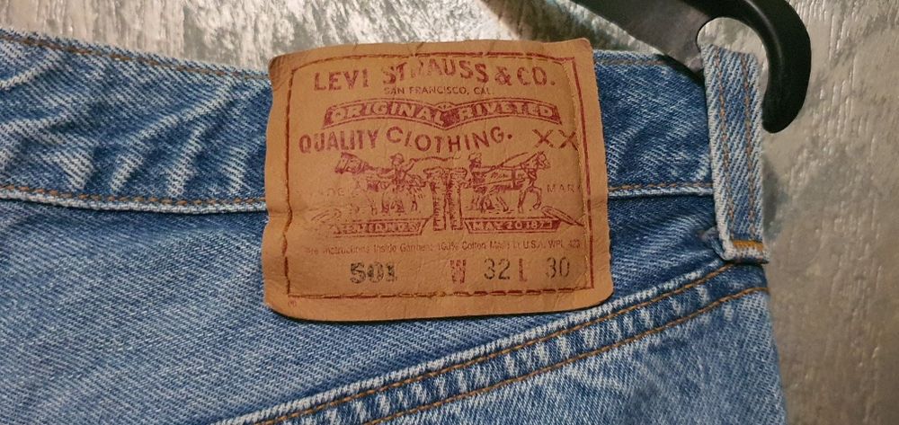 Spodnie jeansy Levis 501
